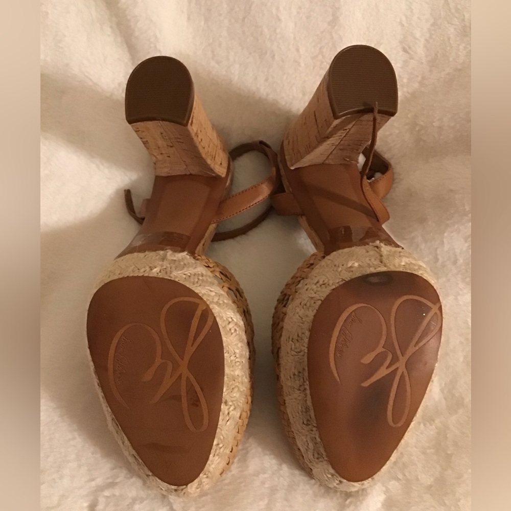 Sam Edelman 8.5 espadrilles heels Rella - Picture 4 of 5